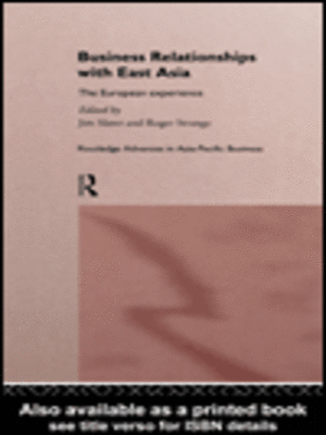 cover image of Business Relationships with East Asia